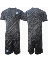 Chelsea Keeper Bortedraktsett Barn 2024-25 Korte ermer (+ bukser)